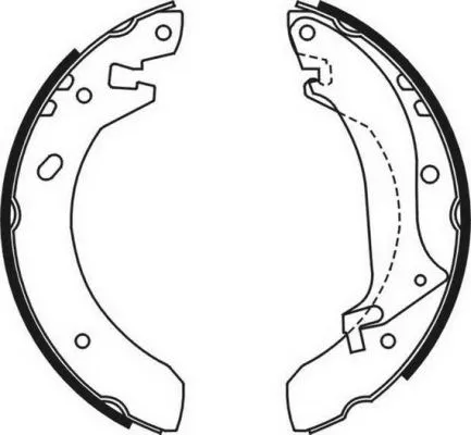 Brake Shoe Set (C0I001ABE)