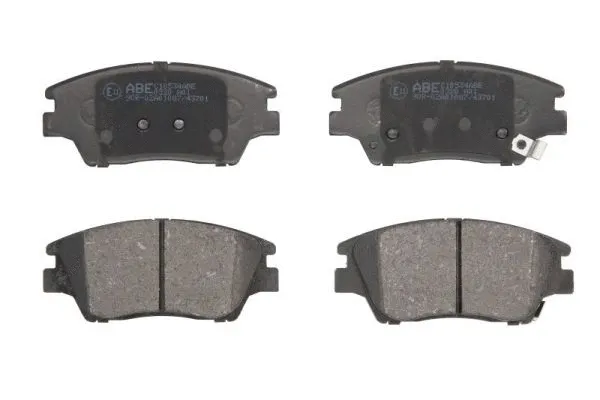 Brake Pad Set, disc brake (C10534ABE)