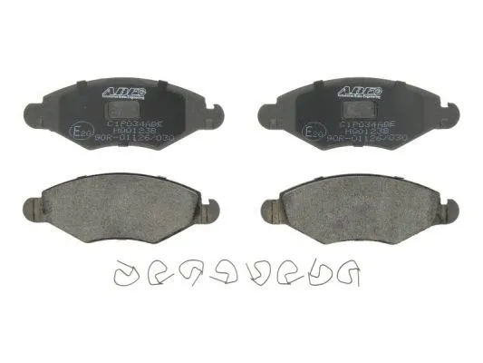 Brake Pad Set, disc brake (C1P034ABE)