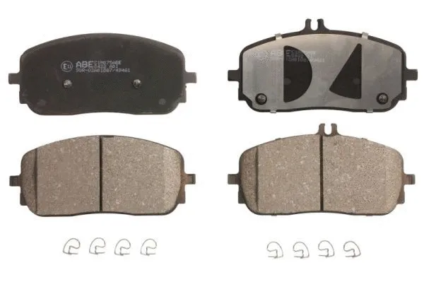 Brake Pad Set, disc brake (C1M075ABE)