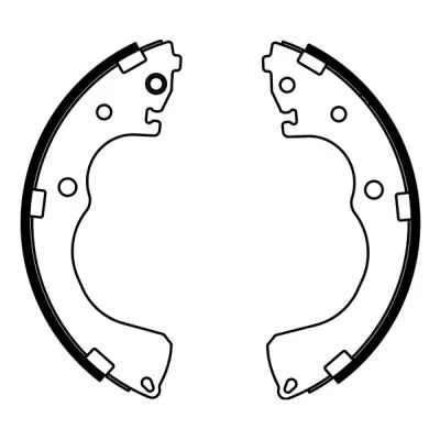 Brake Shoe Set (C03040ABE)