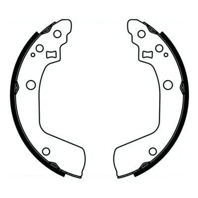 Brake Shoe Set (C08029ABE)