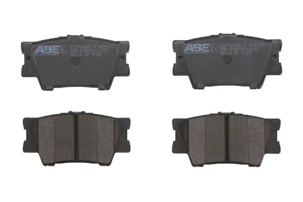 Brake Pad Set, disc brake (C22034ABE-P)