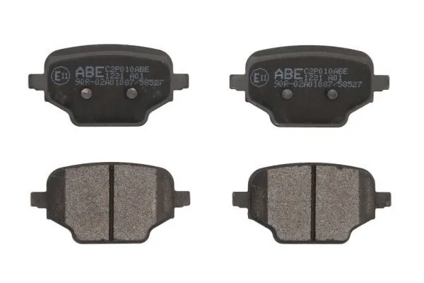 Brake Pad Set, disc brake (C2P010ABE)