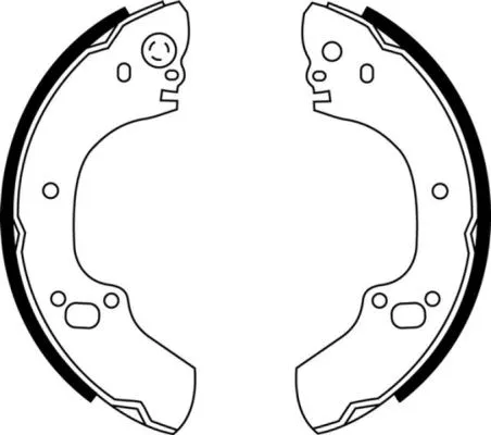 Brake Shoe Set (C0X019ABE)