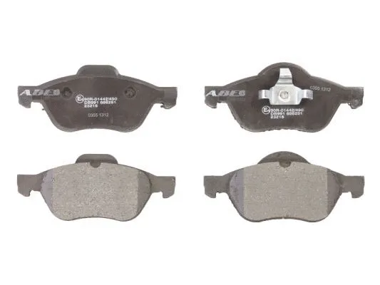 Brake Pad Set, disc brake (C1R019ABE)