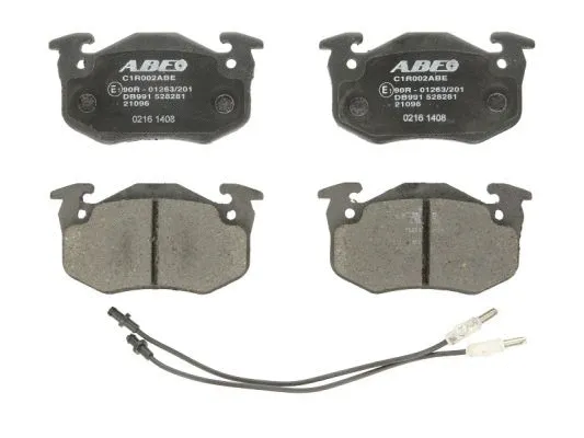 Brake Pad Set, disc brake (C1R002ABE)