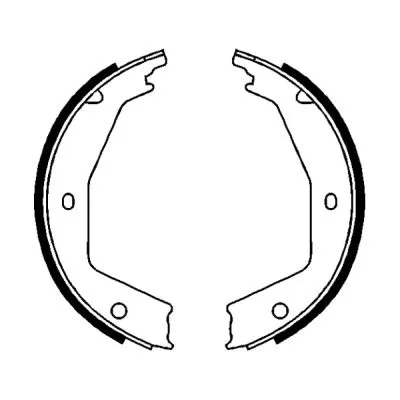 Brake Shoe Set, parking brake (CRG001ABE)