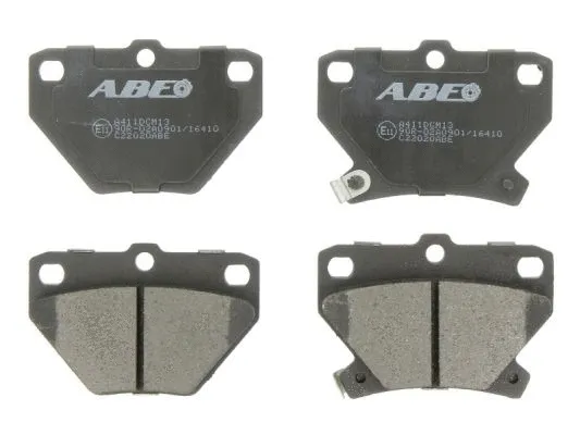 Brake Pad Set, disc brake (C22020ABE)