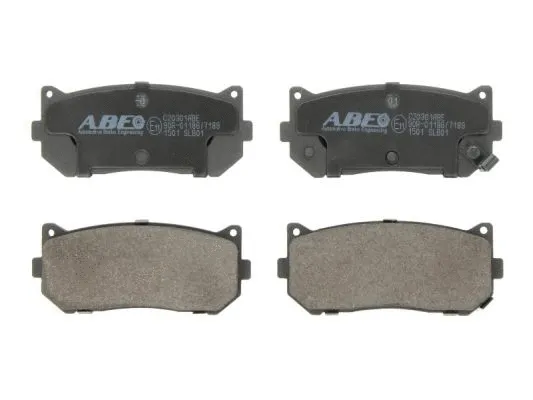 Brake Pad Set, disc brake (C20301ABE)