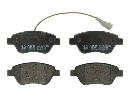 Brake Pad Set, disc brake (C1F036ABE)
