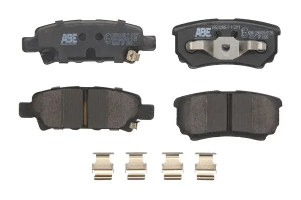 Brake Pad Set, disc brake (C25012ABE-P)