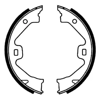 Brake Shoe Set, parking brake (CRK000ABE)