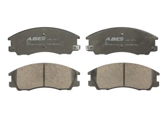 Brake Pad Set, disc brake (C10512ABE)