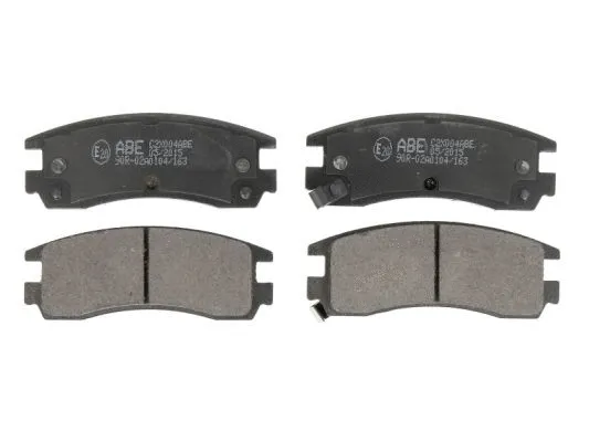 Brake Pad Set, disc brake (C2X004ABE)