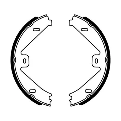 Brake Shoe Set, parking brake (CRM014ABE)