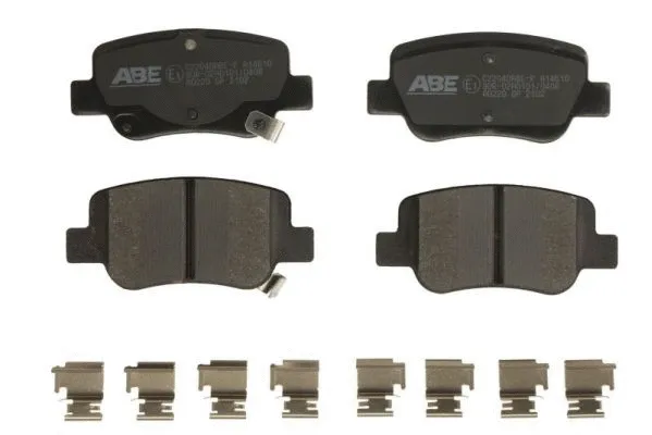 Brake Pad Set, disc brake (C22040ABE-P)