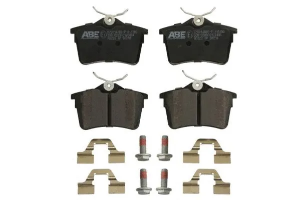Brake Pad Set, disc brake (C2C014ABE-P)