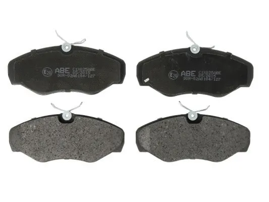 Brake Pad Set, disc brake (C1X025ABE)