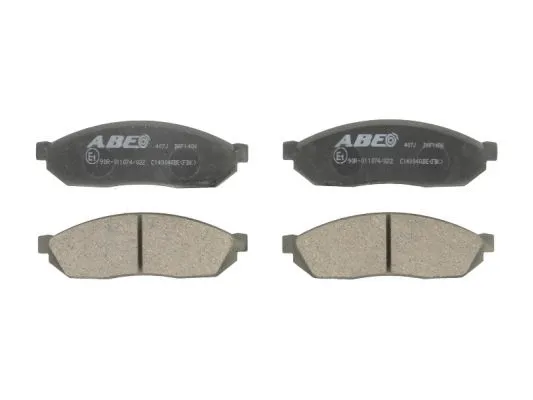 Brake Pad Set, disc brake (C14004ABE)