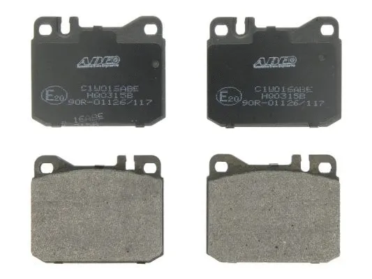 Brake Pad Set, disc brake (C1W016ABE)