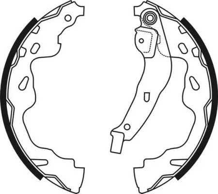 Brake Shoe Set (C02074ABE)