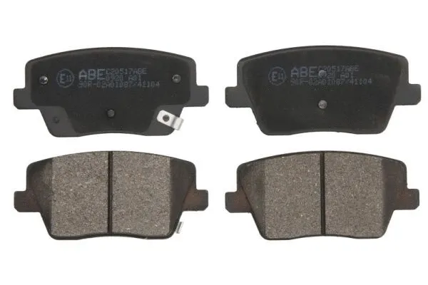 Brake Pad Set, disc brake (C20517ABE)