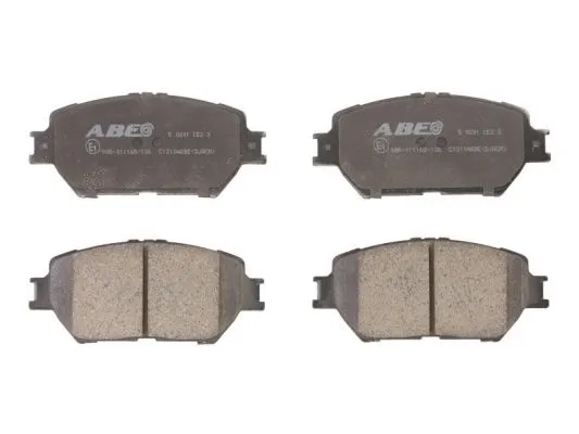 Brake Pad Set, disc brake (C12104ABE)