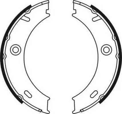 Brake Shoe Set, parking brake (CRM003ABE)