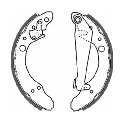 Brake Shoe Set (C0A002ABE)