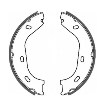 Brake Shoe Set, parking brake (CRM000ABE)