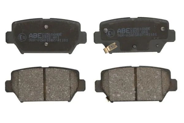 Brake Pad Set, disc brake (C25016ABE)