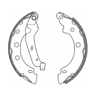 Brake Shoe Set (C0R013ABE)