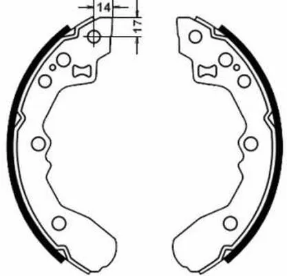 Brake Shoe Set