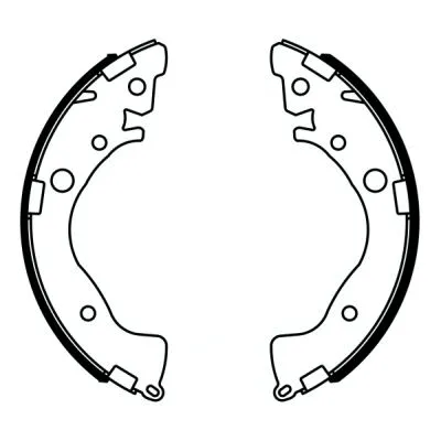 Brake Shoe Set (C04022ABE)