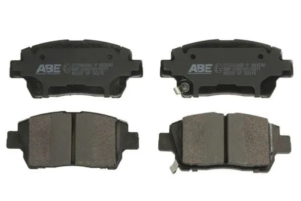 Brake Pad Set, disc brake (C12086ABE-P)