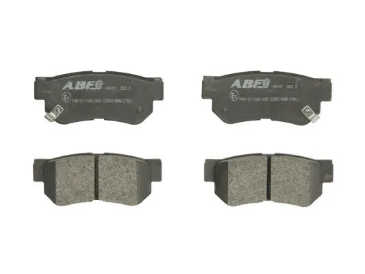 Brake Pad Set, disc brake (C20510ABE)