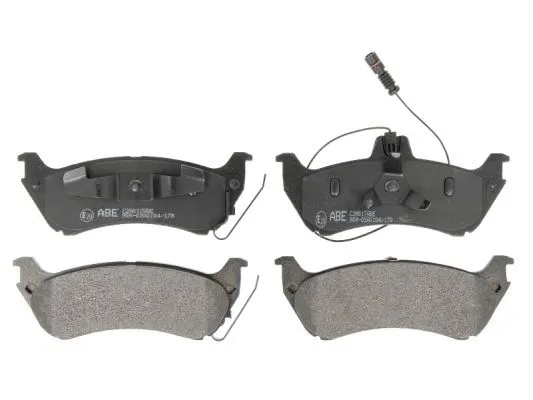 Brake Pad Set, disc brake (C2M017ABE)
