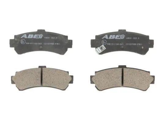 Brake Pad Set, disc brake (C21037ABE)