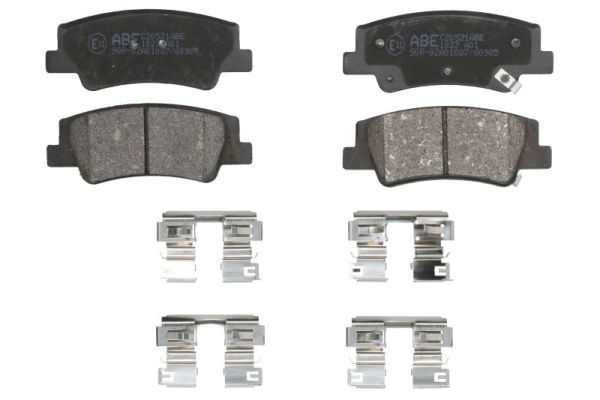 Brake Pad Set, disc brake (C20521ABE)