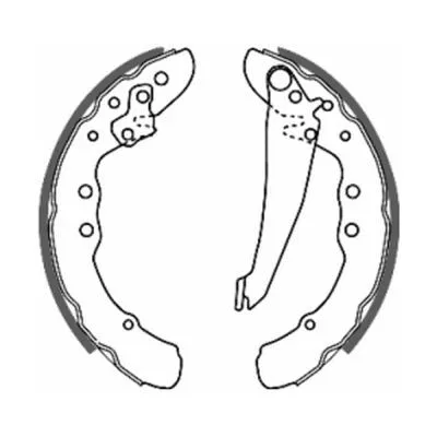 Brake Shoe Set (C0W010ABE)