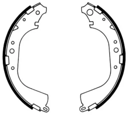 Brake Shoe Set (C02039ABE)