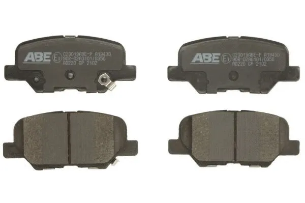 Brake Pad Set, disc brake (C23019ABE-P)