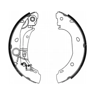 Brake Shoe Set (C0F025ABE)