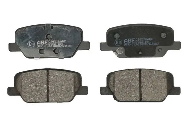 Brake Pad Set, disc brake (C20518ABE)