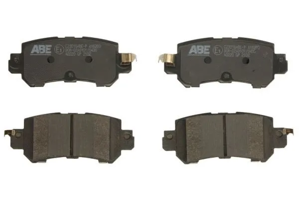 Brake Pad Set, disc brake (C23018ABE-P)
