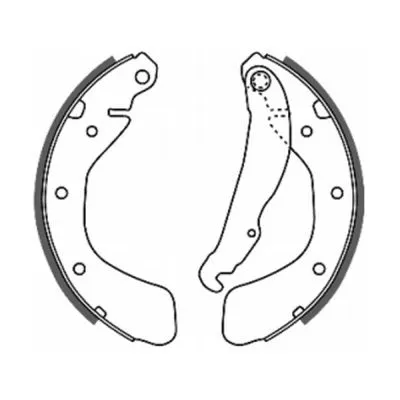Brake Shoe Set (C0X008ABE)