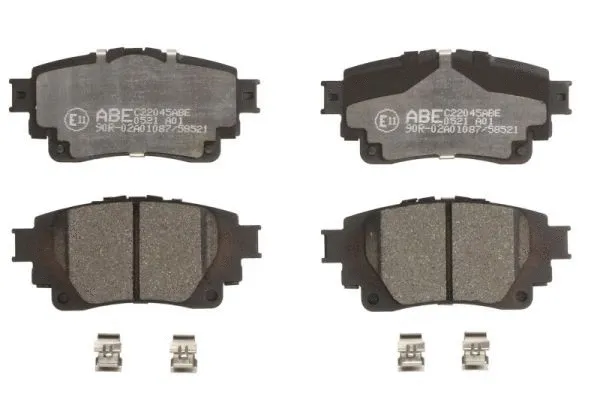 Brake Pad Set, disc brake (C22045ABE)