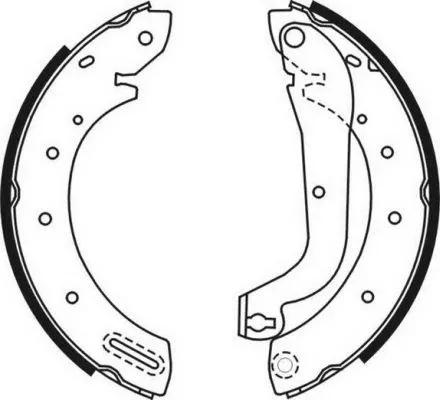 Brake Shoe Set (C01046ABE)