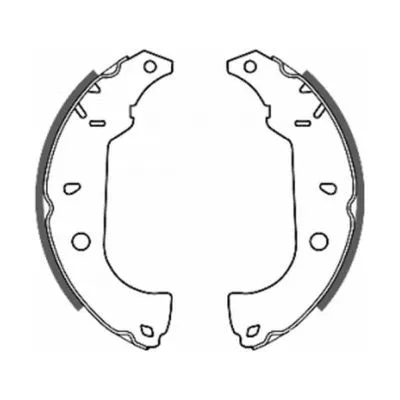 Brake Shoe Set (C0F004ABE)